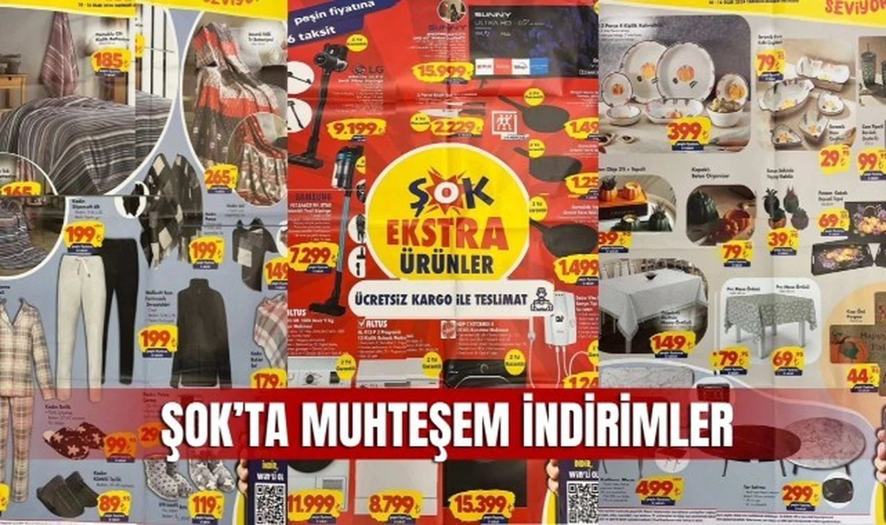 10 Ocak ŞOK aktüel kataloğu, ŞOK Market 10 Ocak çarşamba indirimli ürün kataloğu