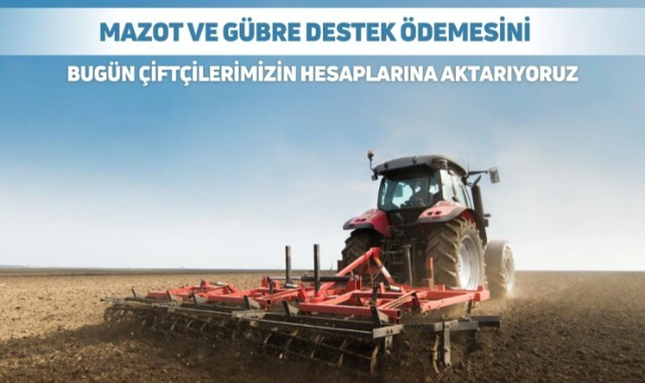 Çiftçilere müjde destek ödemeleri yatmaya başladı