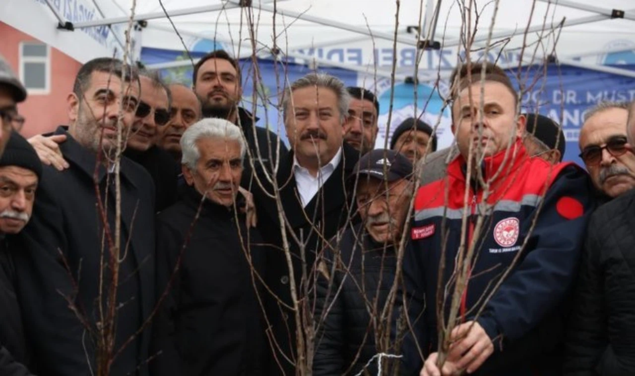 Melikgazi'de 535 bin metrekare meyve bahçesi olacak