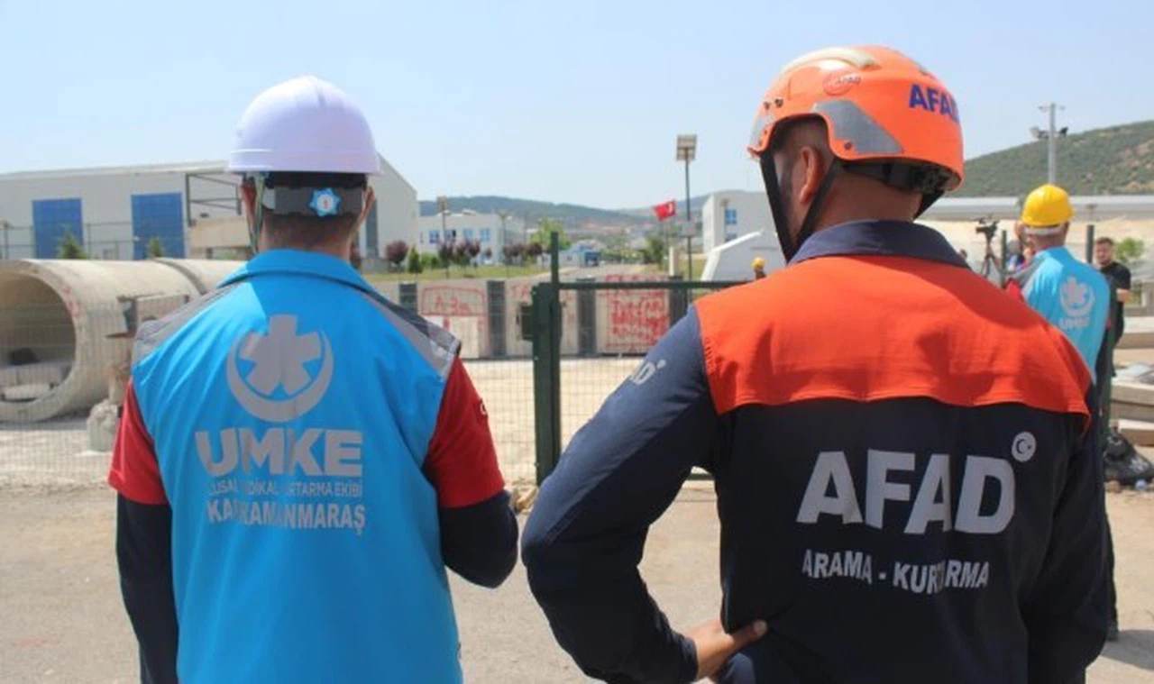 AFAD ve UMKE'den ortak tatbikat