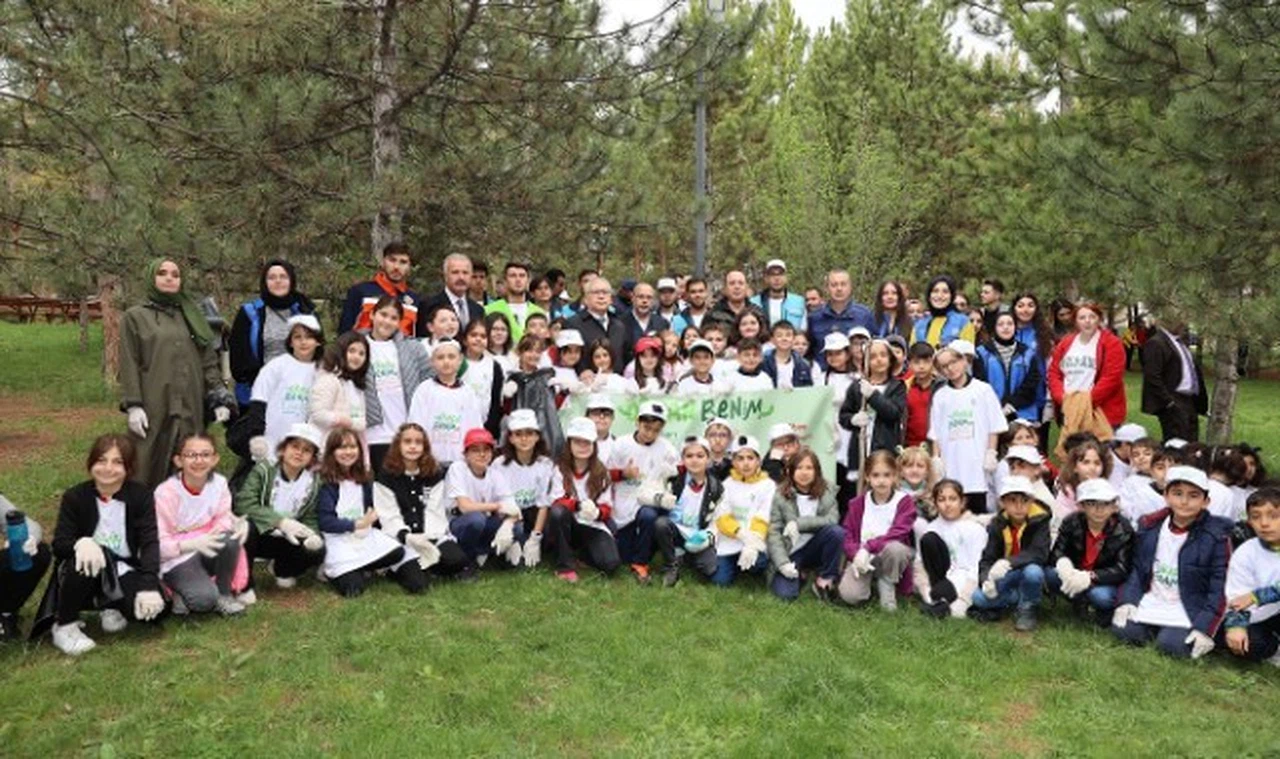 Orman Benim kampanyasına temizlik desteği