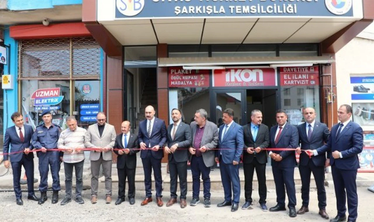 Sivas Ticaret Borsası Şarkışla'ya şube açtı