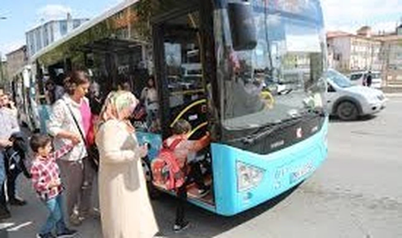 Çermiklere otobüs seferleri başladı