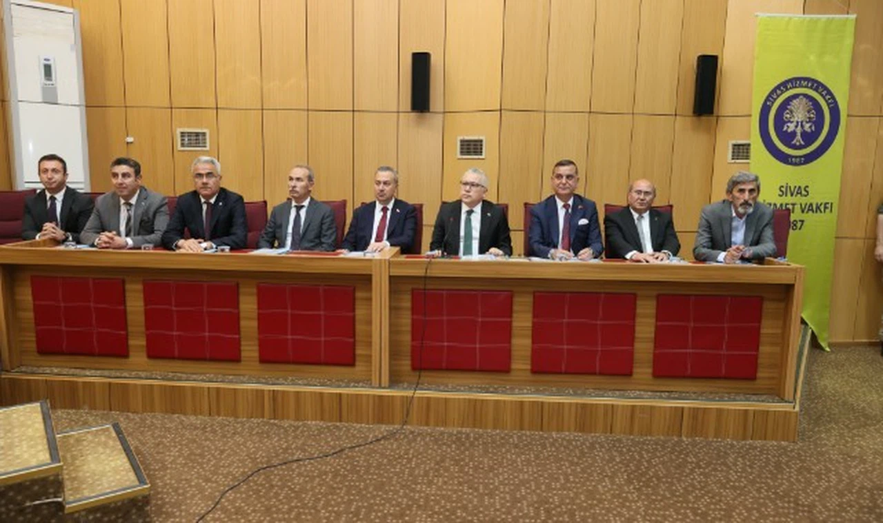 Sivas Hizmet Vakfı toplandı