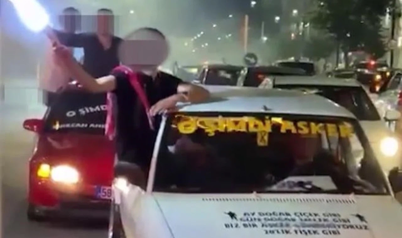 Sivas'ta düğün konvoyuna ceza