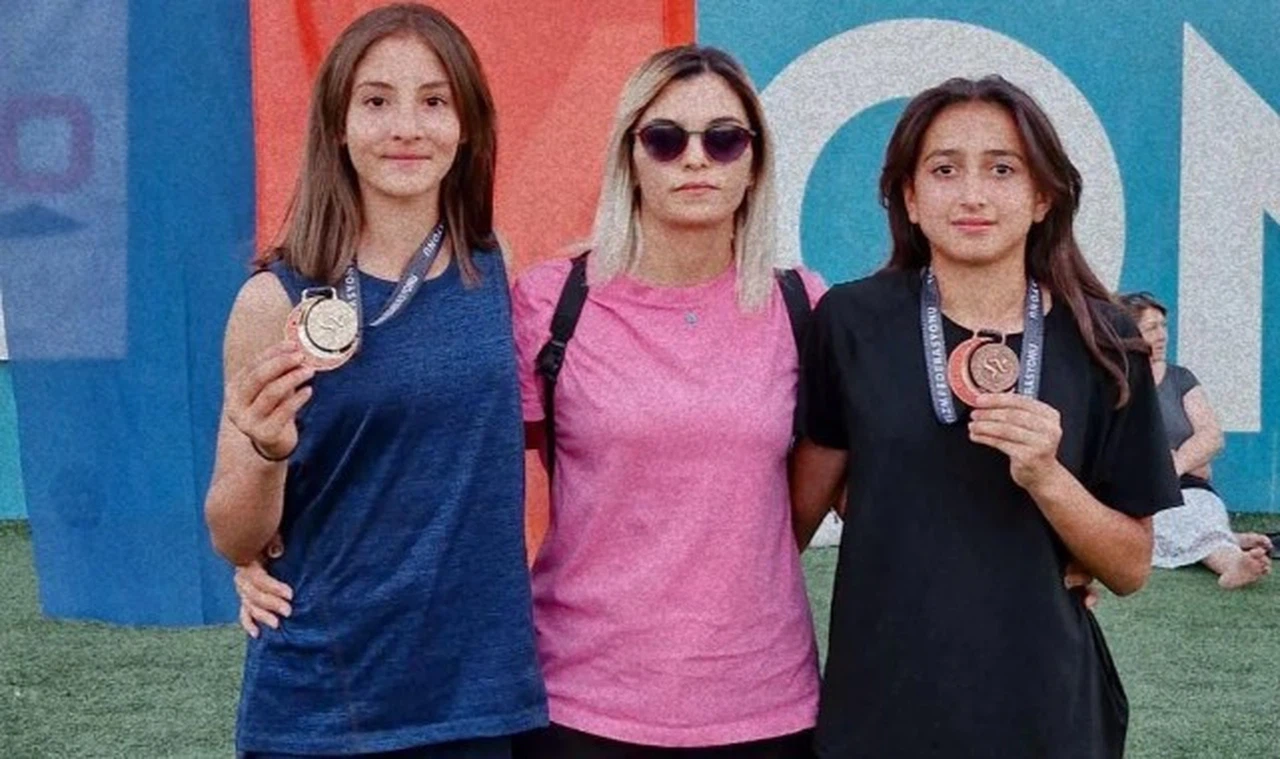 Sivas'tan Ceyda Erol altın madalyanın sahibi oldu