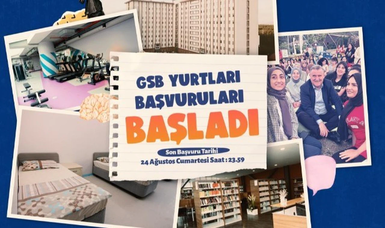 GSB Yurt başvuruları başladı