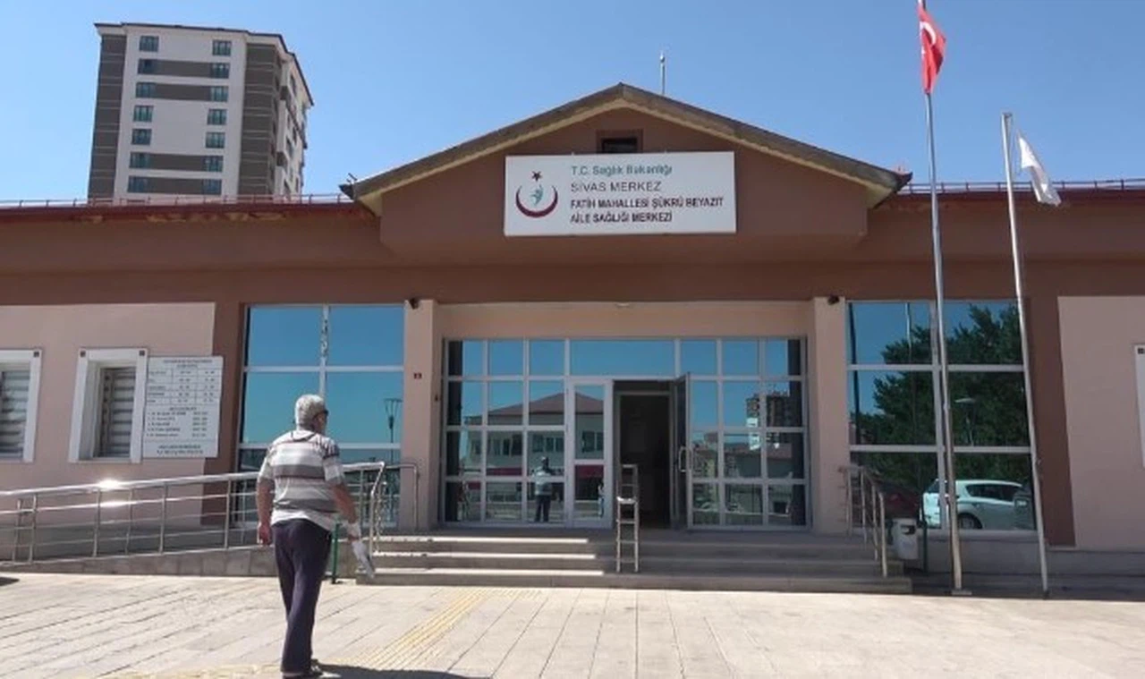 Sivas'ta hastane ayarında hizmet