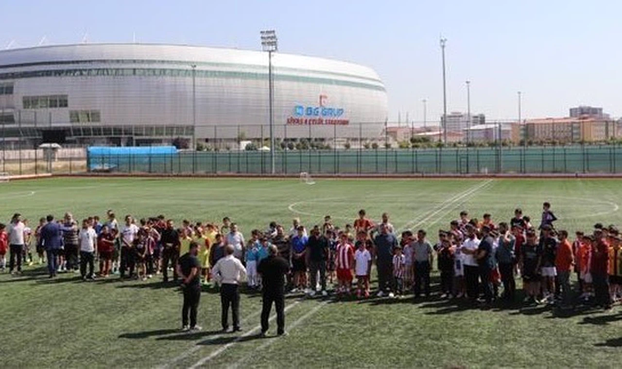 Sivas'ta Kur'an Kursları futbol müsabakası