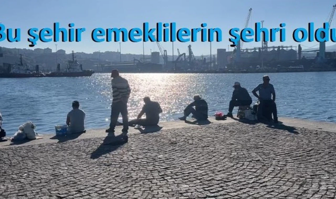 Bu şehirde emekli sayısı çalışan sayısını geçti