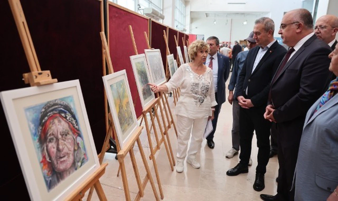 Sivas resimleri sergisi açıldı
