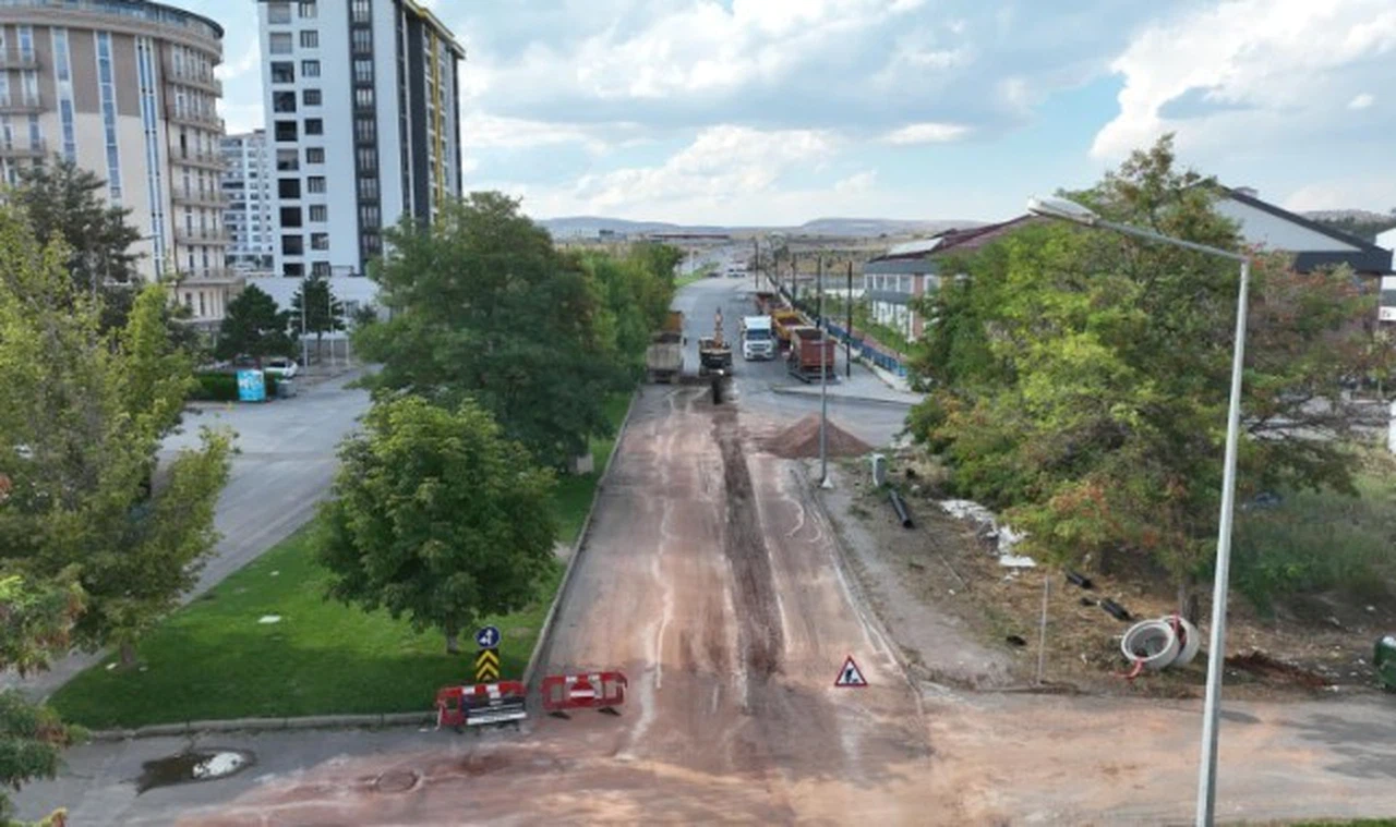 Sivas'ta altyapı çalışmaları sürüyor