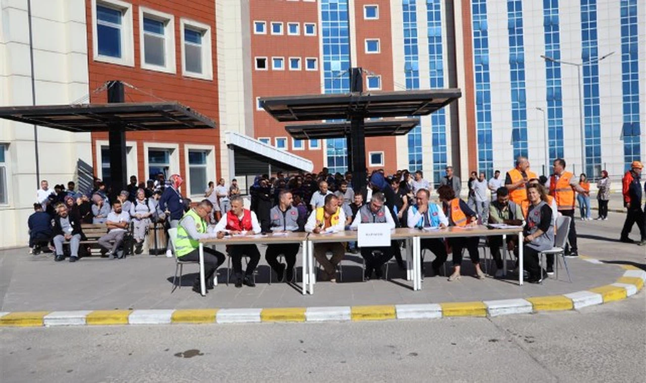 Sivas Numune'de afet hazırlığı