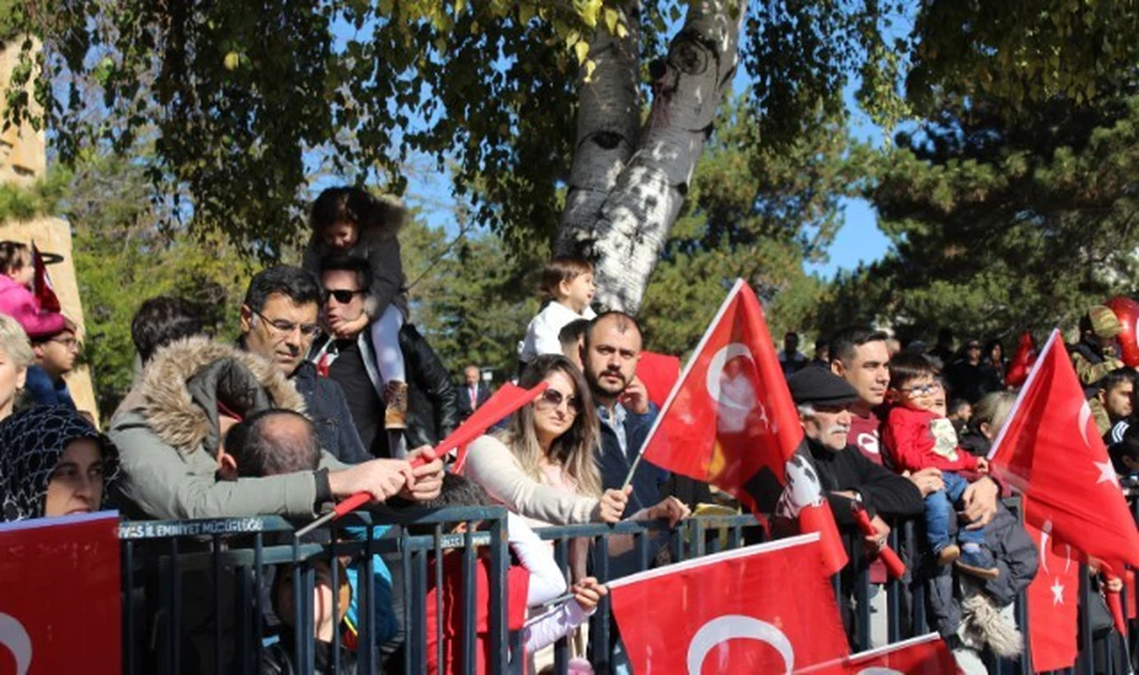 Sivas'ta Cumhuriyet Bayramı coşkusu