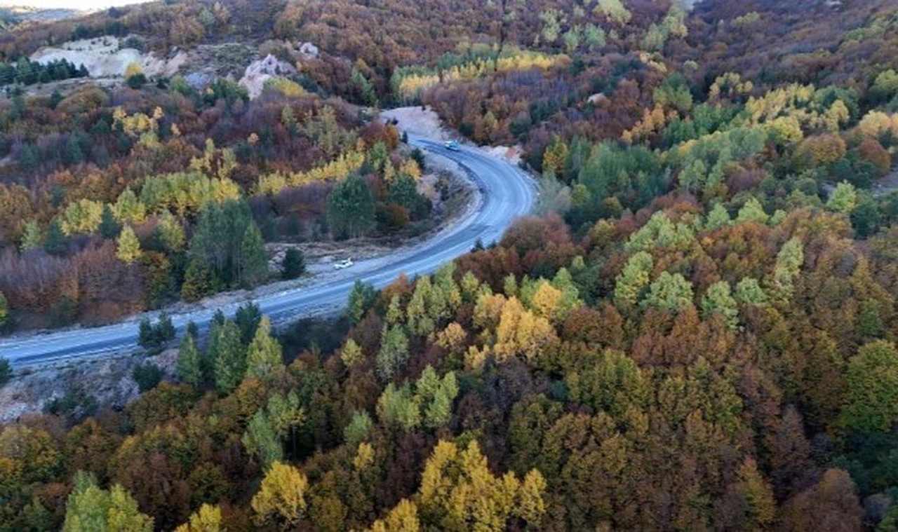 Sivas'ta sonbahar renk cümbüşü