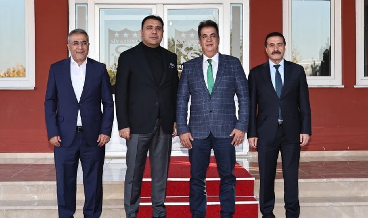 Sivasspor'a Rektör'den ziyaret