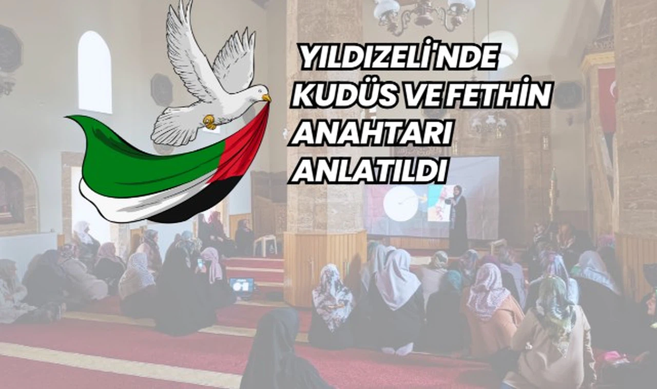 Yıldızeli'nde Kudüs ve Fethin Anahtarı anlatıldı 
