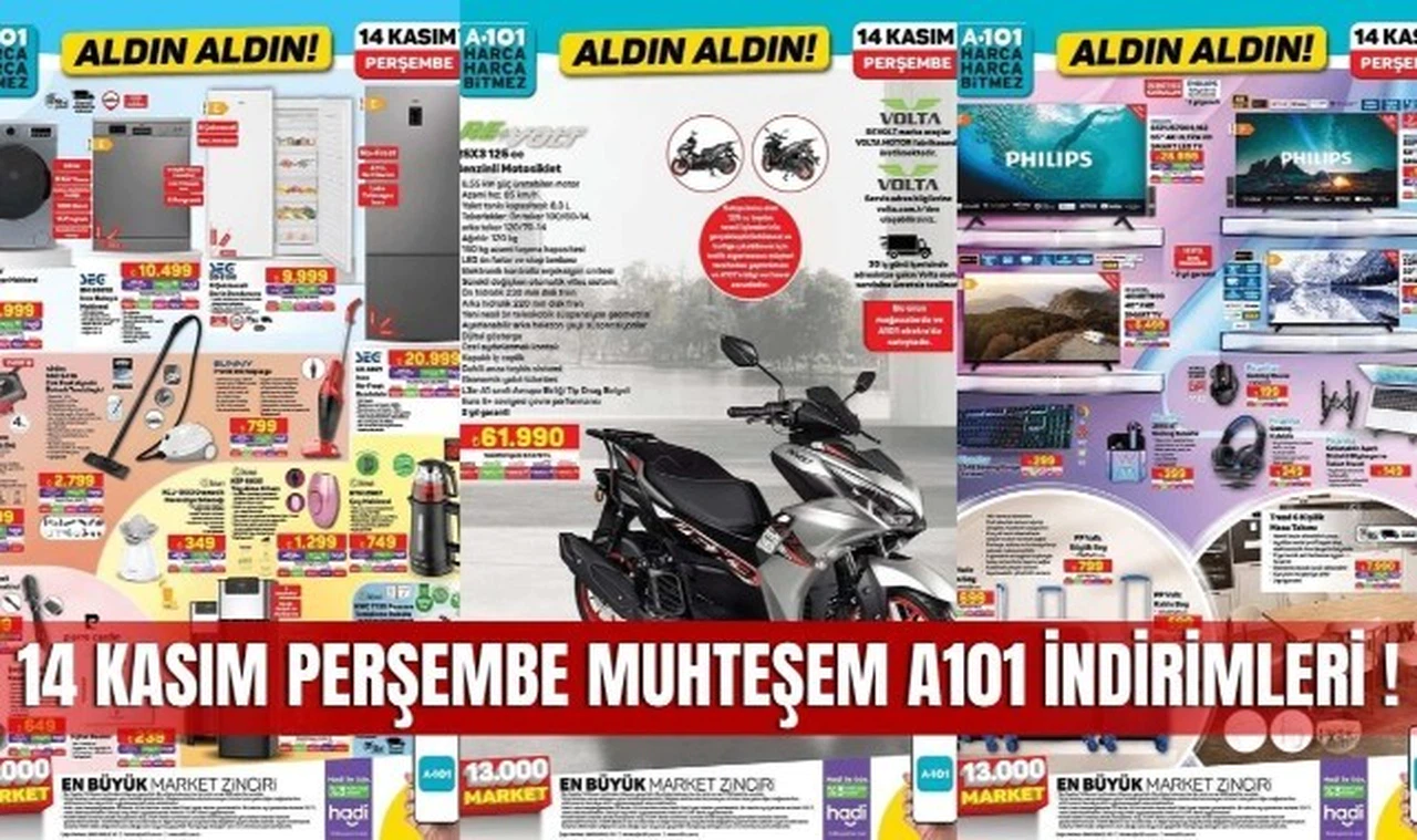 A101 14 Kasım 2024 Aktüel Kataloğu, A101 Market 14 Kasım Perşembe İndirimli Ürün Kataloğu