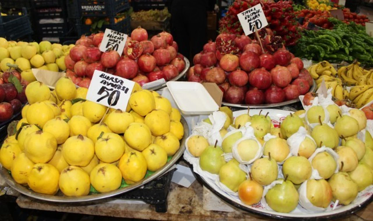 Kış meyvelerinde fiks rakam