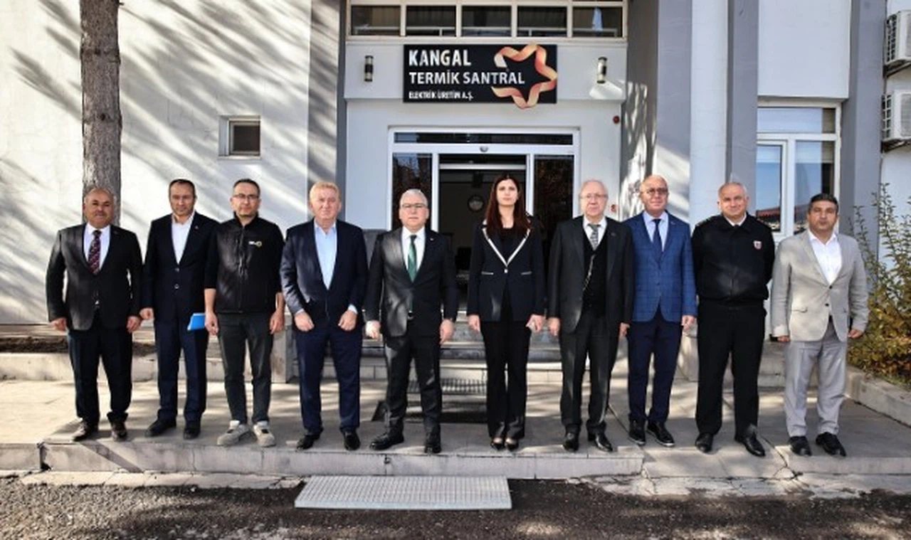 Sivas Kangal Termik'te filtre çalışması