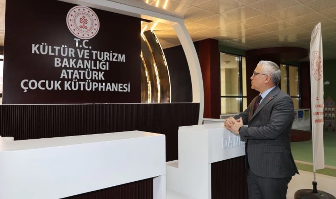 Sivas'ta çocuklara yönelik kütüphane