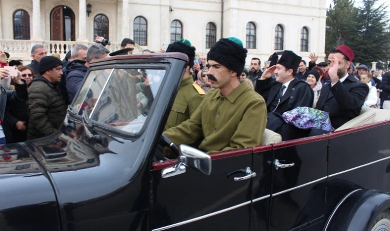 105 yıl önceki duygu yaşatıldı