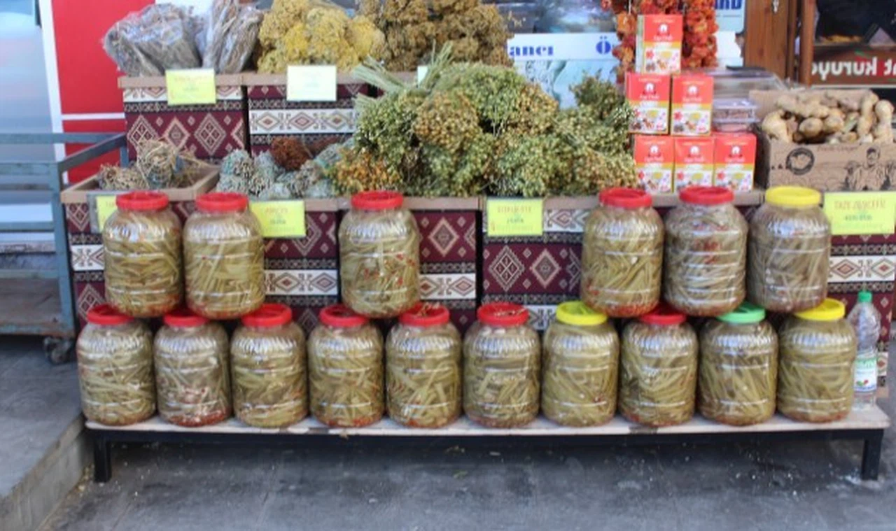 Sivas'ta şimdi pezik turşusu zamanı