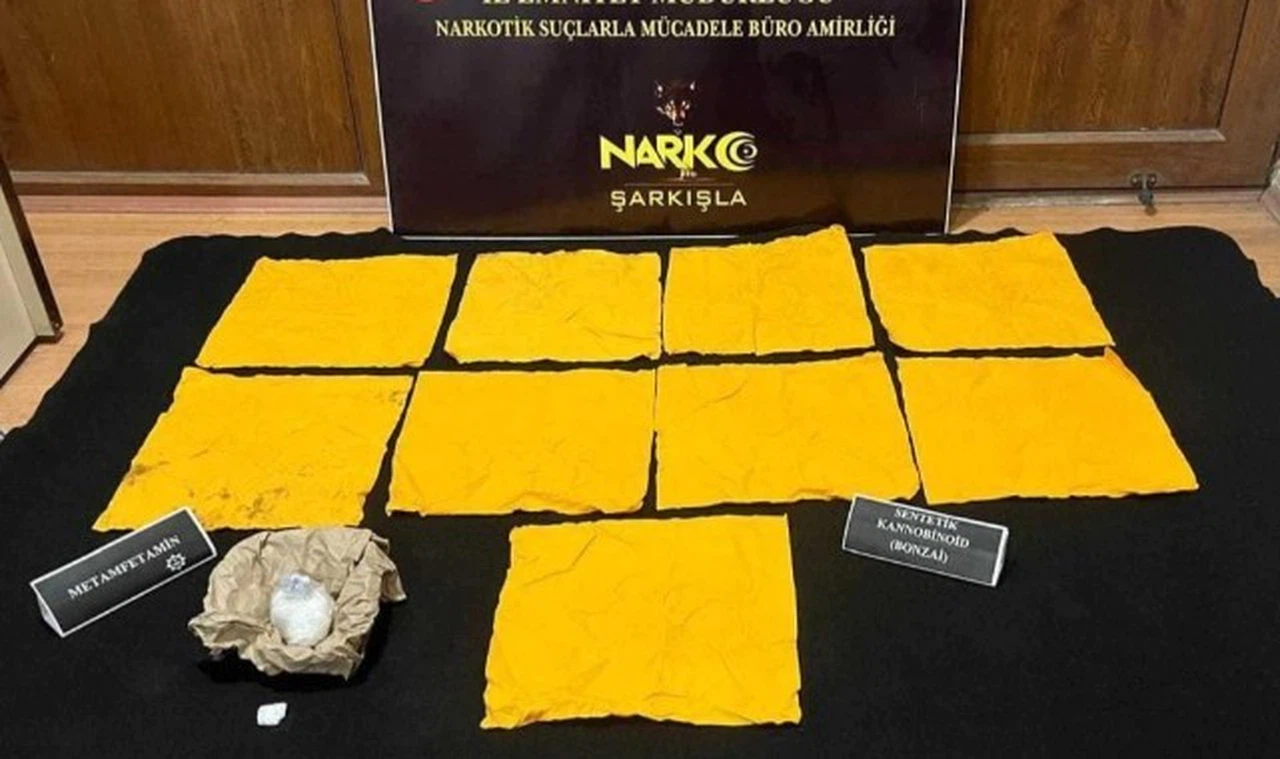 4,5 milyon TL'lik uyuşturucu ele geçirildi