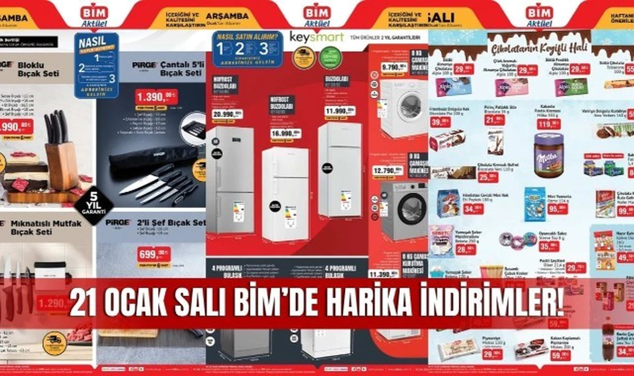 BİM 21 Ocak 2025 Aktüel Kataloğu: Sivas'taki BİM Marketlerinde Kaçırılmayacak Fırsatlar!