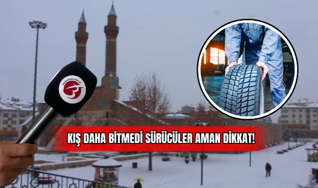 Kış daha bitmedi, sürücüler aman dikkat! 