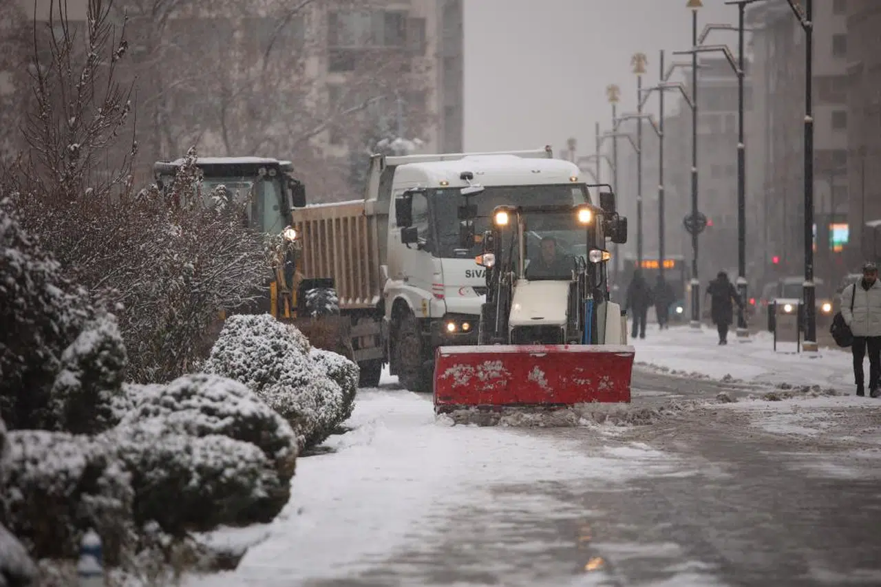 Sivas’ta Karla Mücadele Devam Ediyor