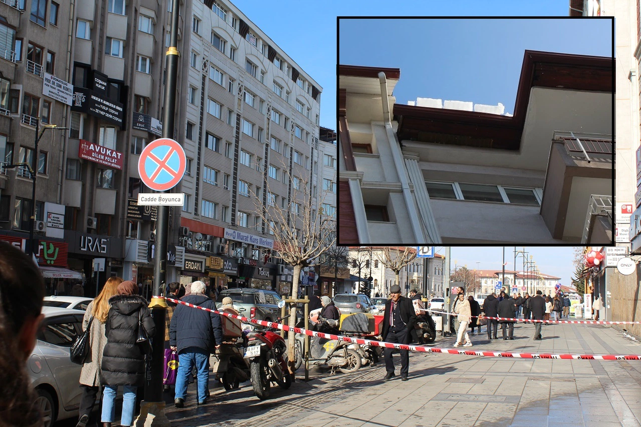 İstasyon Caddesi'nde Buz Önlemi