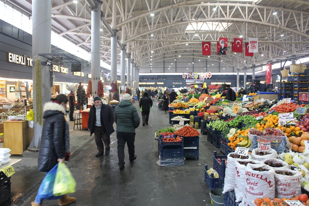 Sivas Sebze Hali Kışın da Gözde Mekan