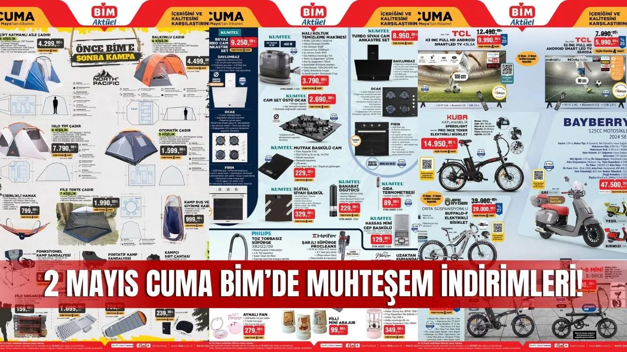 2 Mayıs 2025 Bim Aktüel Kataloğu Muhteşem İndirimler Başladı!