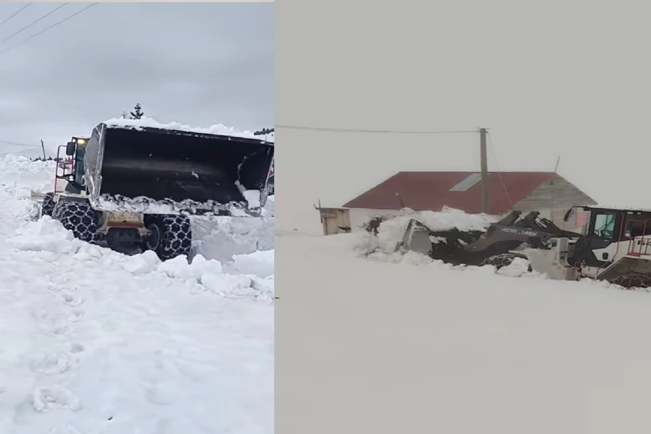 Nisan bitiyor, yaylada kar bitmiyor: İşte o yollar!