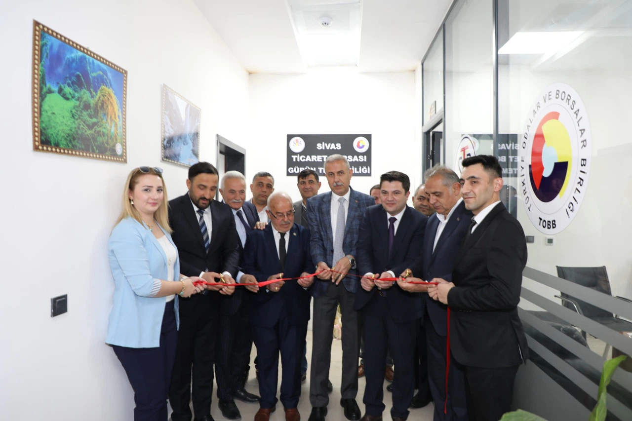 Sivas Ticaret Borsası Gürün temsilciliği açıldı