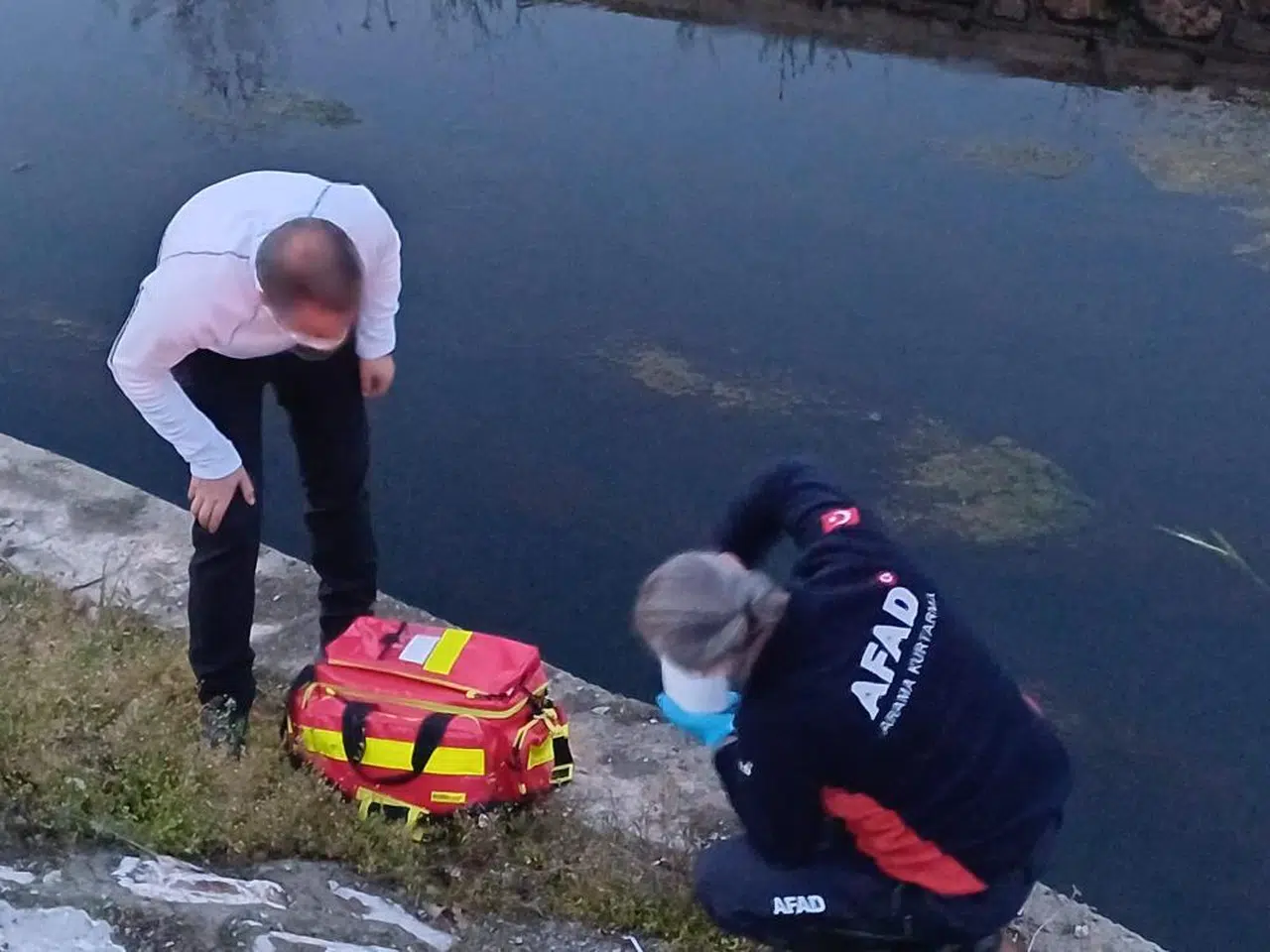 Sivas'tan doğan nehirde korkutan olay! AFAD devrede