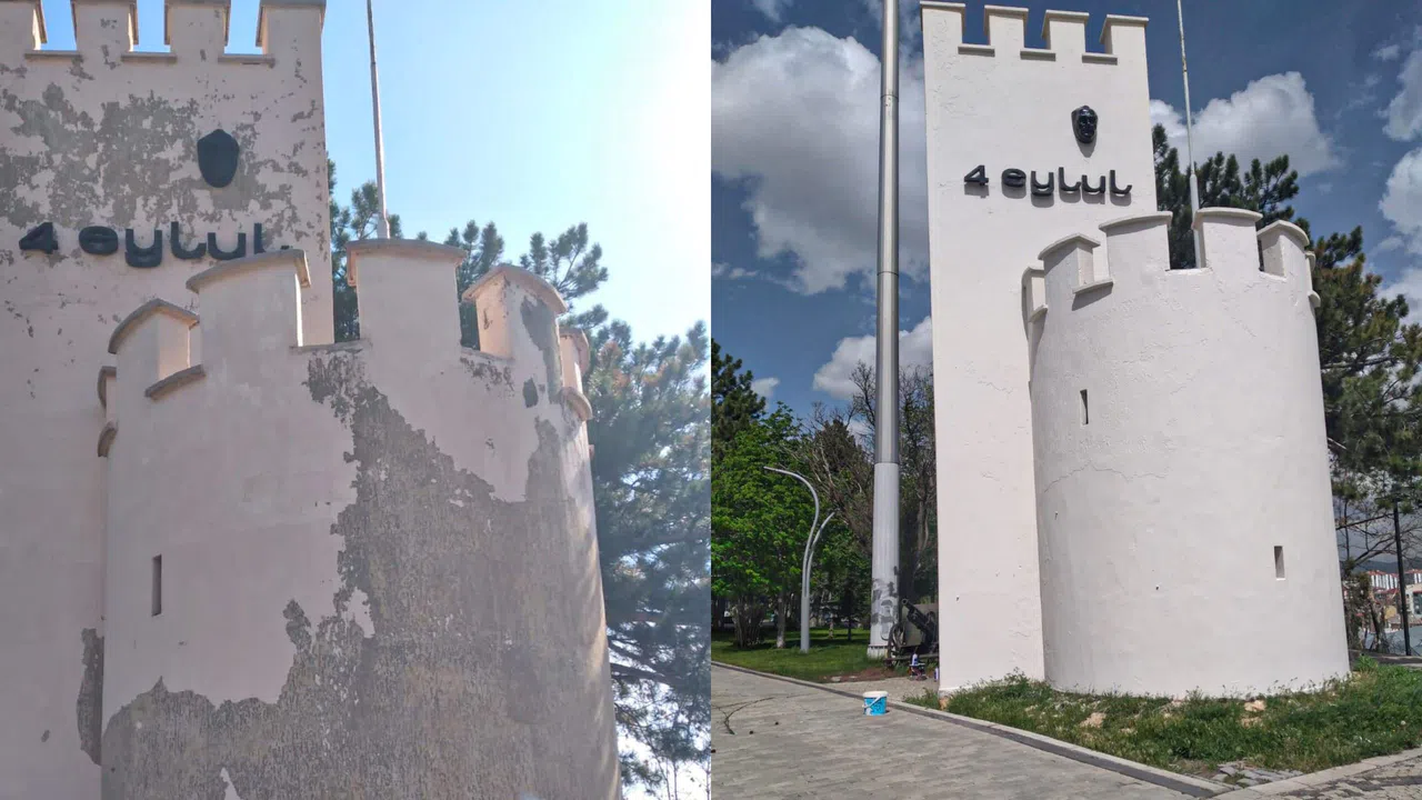 4 Eylül Anıtı yeni yüzüyle ziyaretçilerini bekliyor