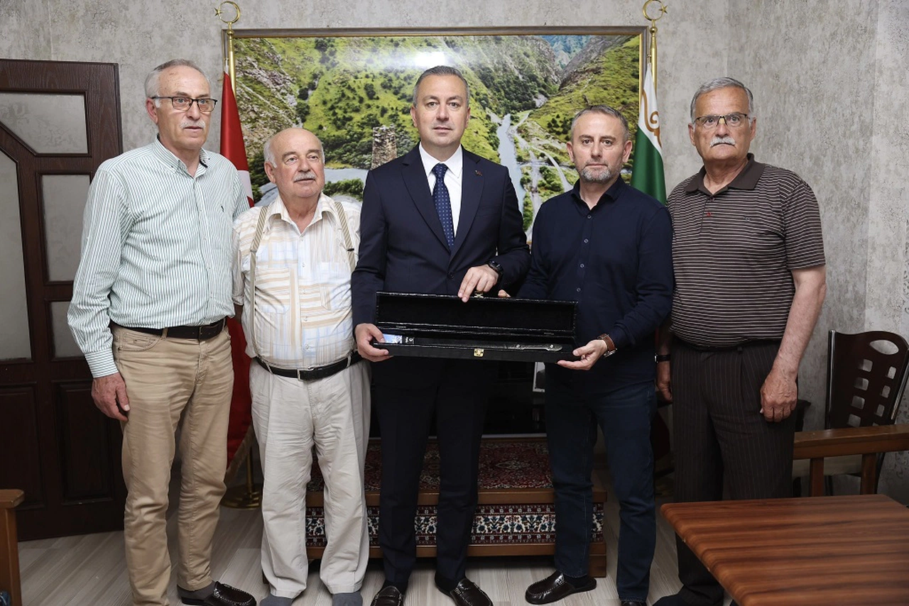 Başkan'dan Çerkes Sürgünü ziyareti