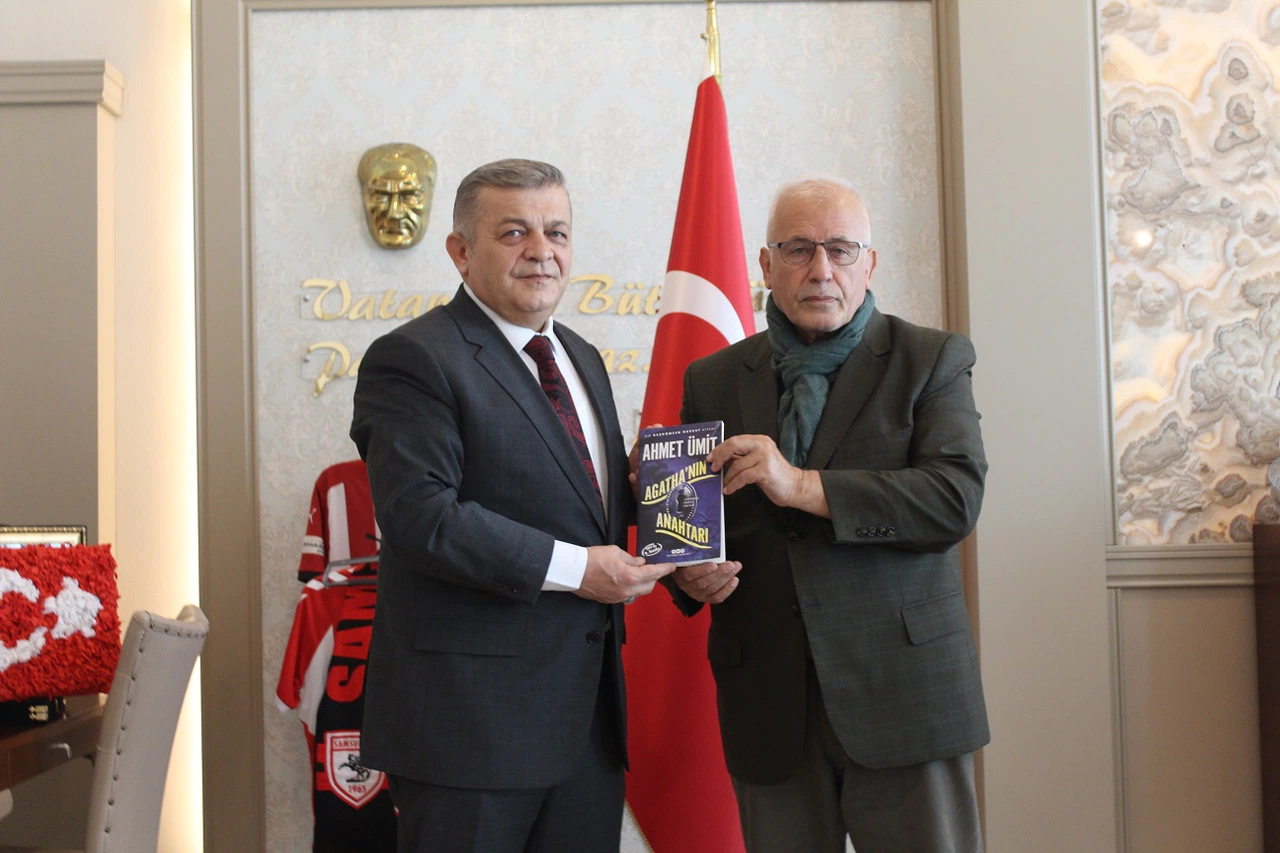 Muhsin Kaya'dan Emniyet Müdürü Burhan Akçay’a ziyaret