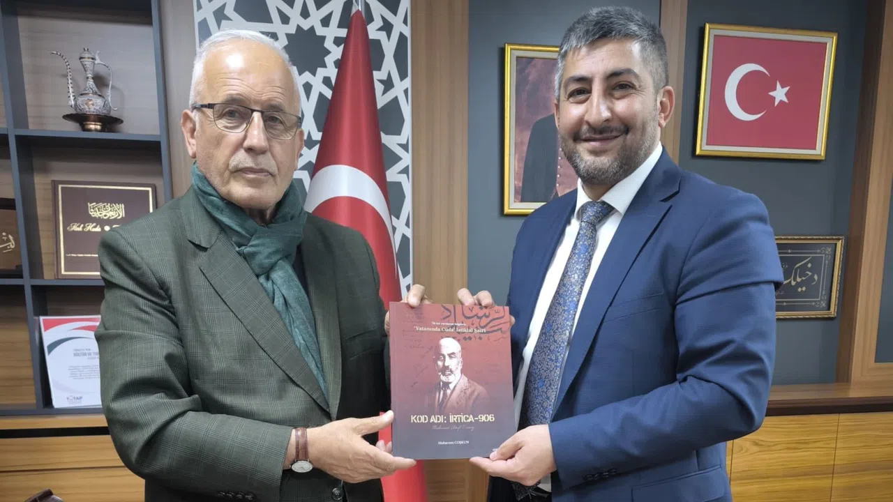 Muhsin Kaya’dan Vakıflar Müdürü Çalışkan’a ziyaret