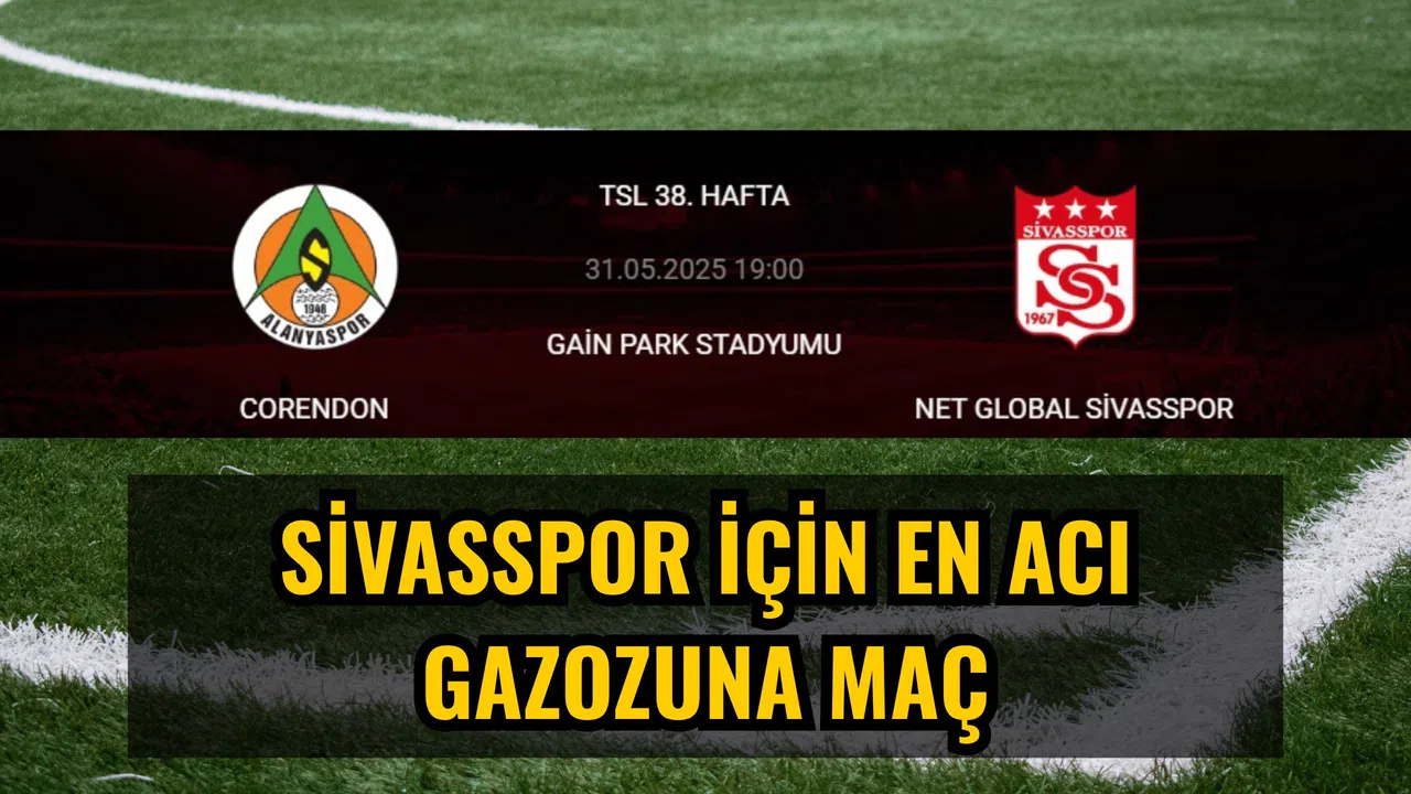 Sivasspor için en acı gazozuna maç