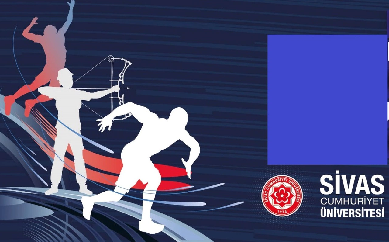 Üniversite gençliği spor festivalinde