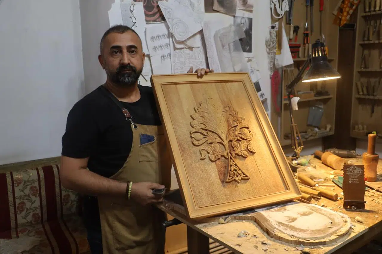 Sivas'ta bu ağaçlar sanata dönüşüyor