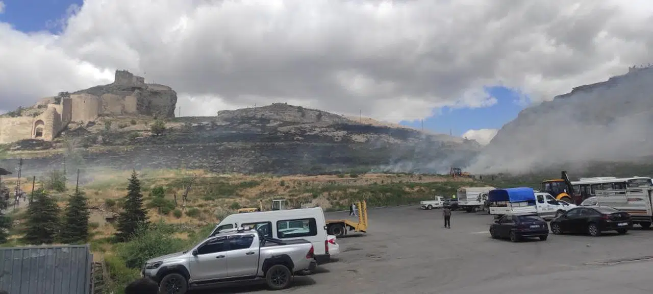 Sivas'ın tarihi duman altında kaldı