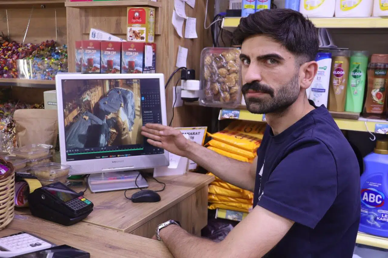 Sivas'ta kuruyemiş hırsızlığı