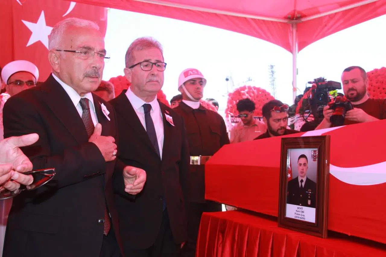 Bir şehidimiz de toprağa verildi