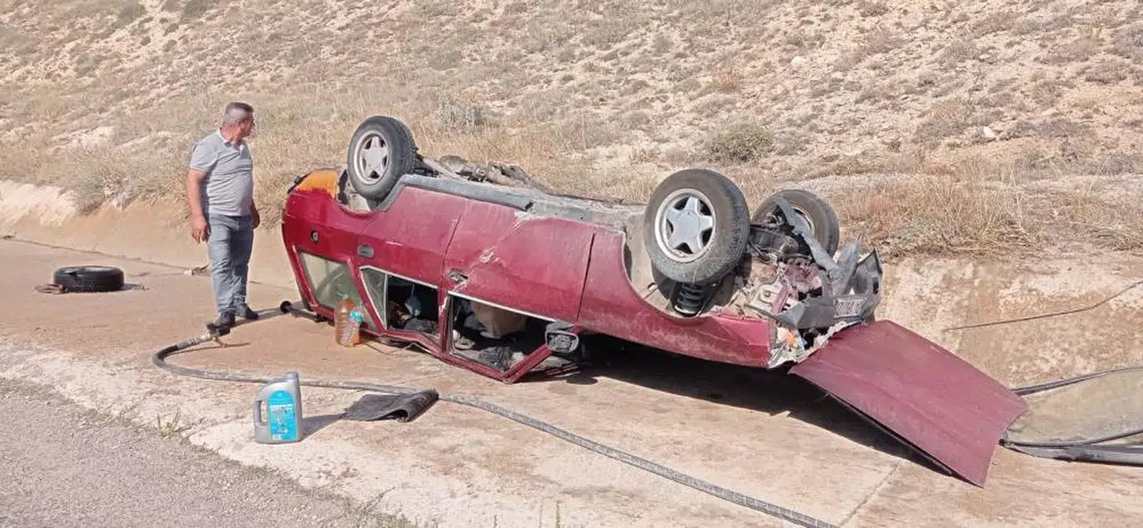 Sivas'ta Feci Kaza! Otomobil Takla Attı! Yaralılar Var!