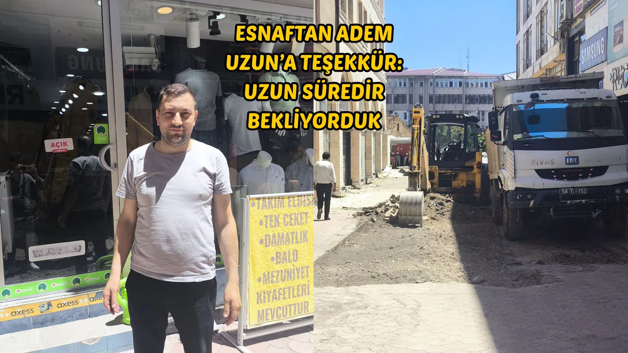 Esnaftan Adem Uzun’a teşekkür: Uzun süredir bekliyorduk