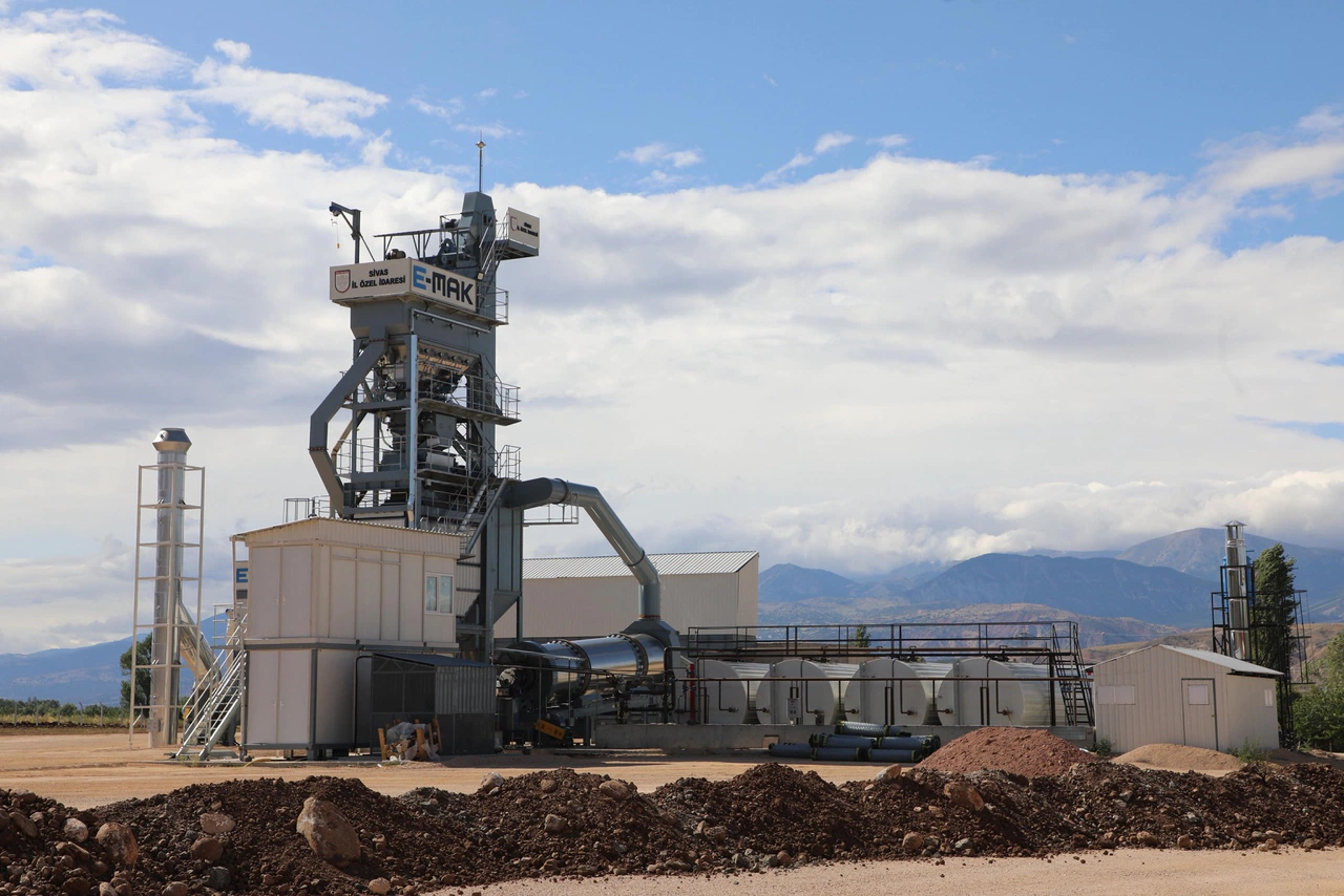 Sivas'ta Kurulan Yeni Asfalt Plenti Ne zaman Üretime Başlayacak?